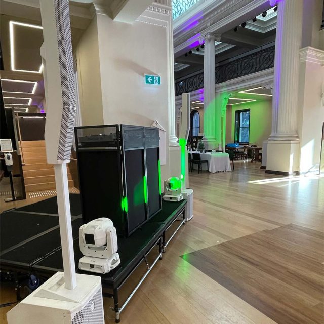 Professional event production services for large-scale functions by Night Grooves